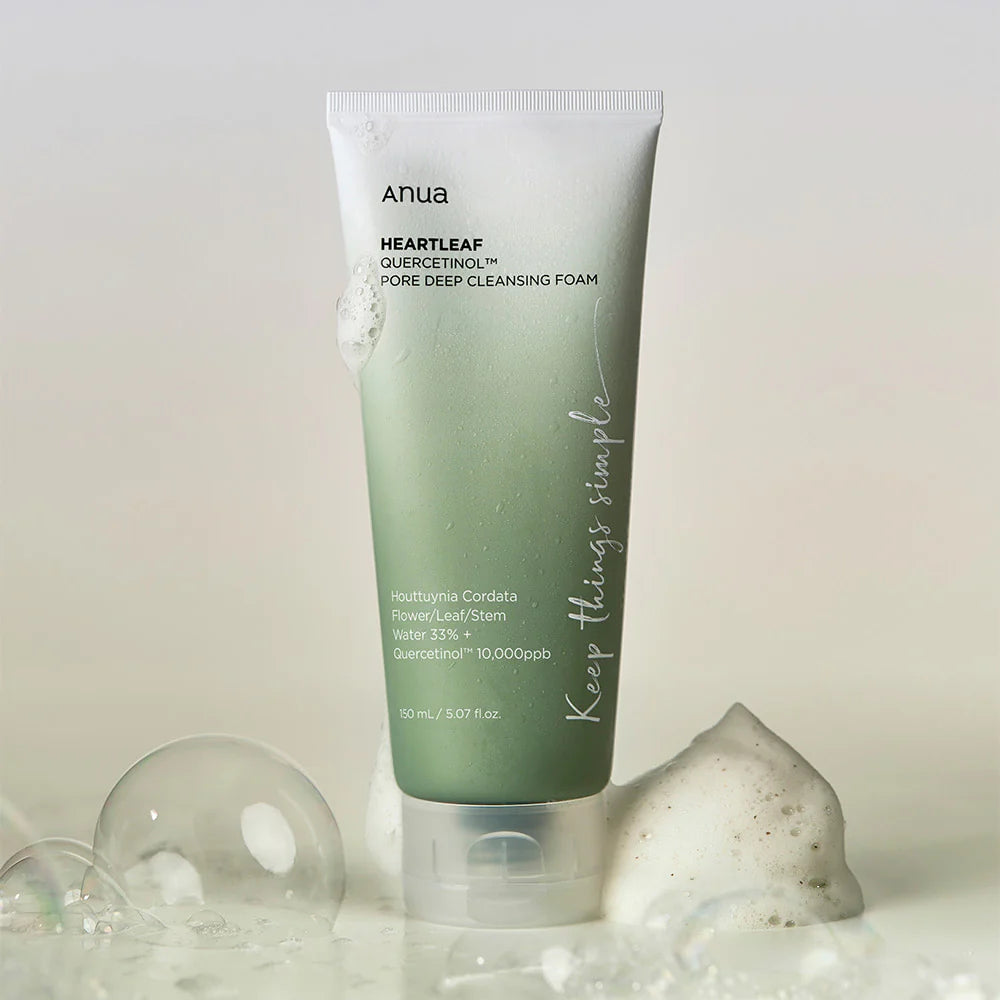 DISCOVER ANUA HEARTLEAF DEEP CLEANSING FOAM