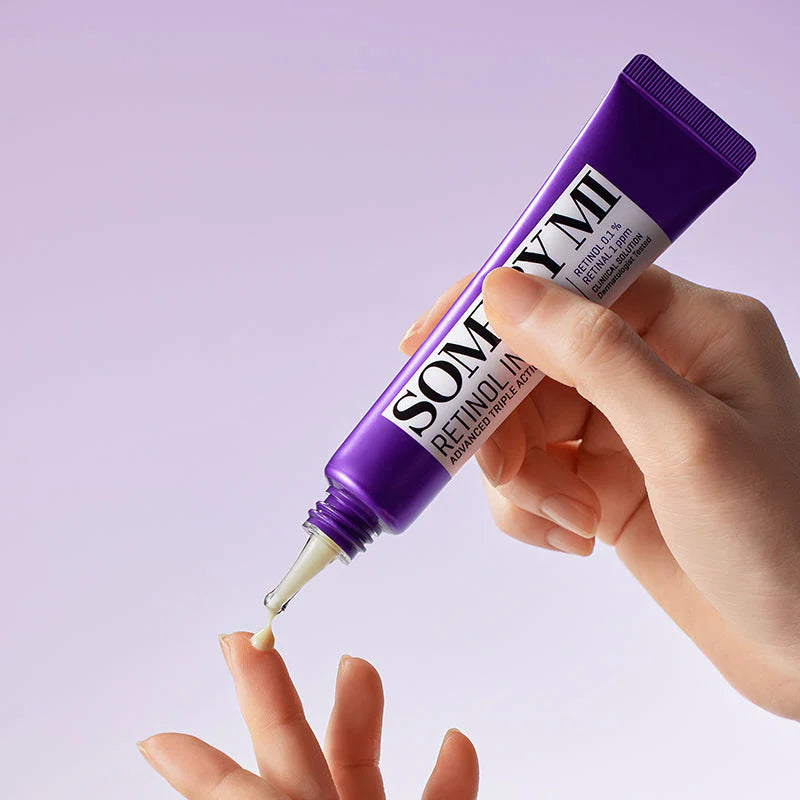 SOMEBYMI Retinol Intense Advanced Triple Action Eye Cream (30ml) – Anti-Aging Eye Treatment with Retinol for Wrinkles, Dark Circles & Firming