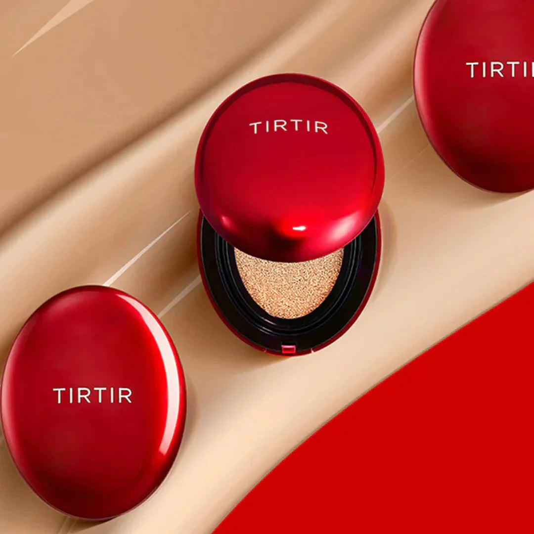 TIRTIR Mask Fit Red Cushion Foundation compact in red case