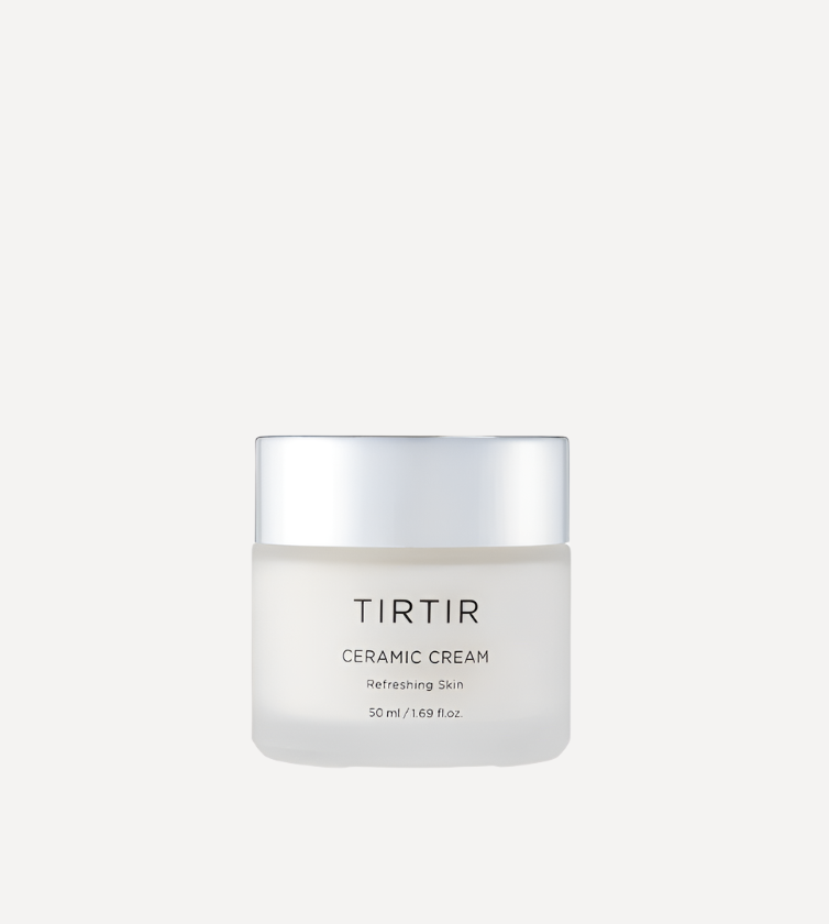 TIRTIR Ceramic Cream (50ml) – Moisturizing and Skin Barrier Repair Cream for Sensitive and Dry Skin