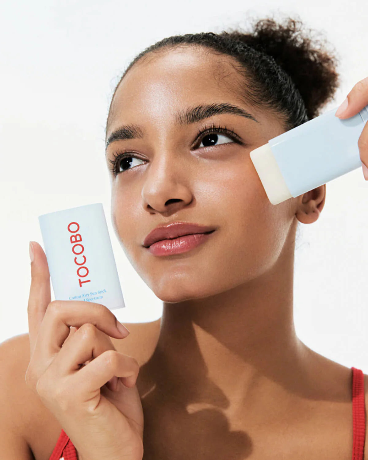 TOCOBO Cotton Airy Sun Stick SPF 50+ PA++++ – Lightweight Matte Korean Sunscreen Stick for Daily UV Protection