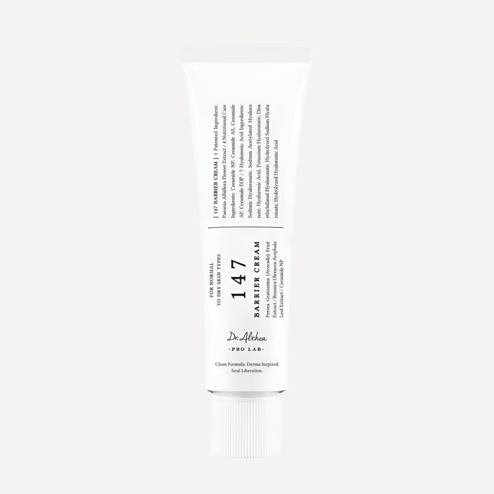 DR.ALTHEA 147 Barrier Cream (50ml) – Moisturizing Cream for Strengthening Skin Barrier and Hydrating Sensitive Skin