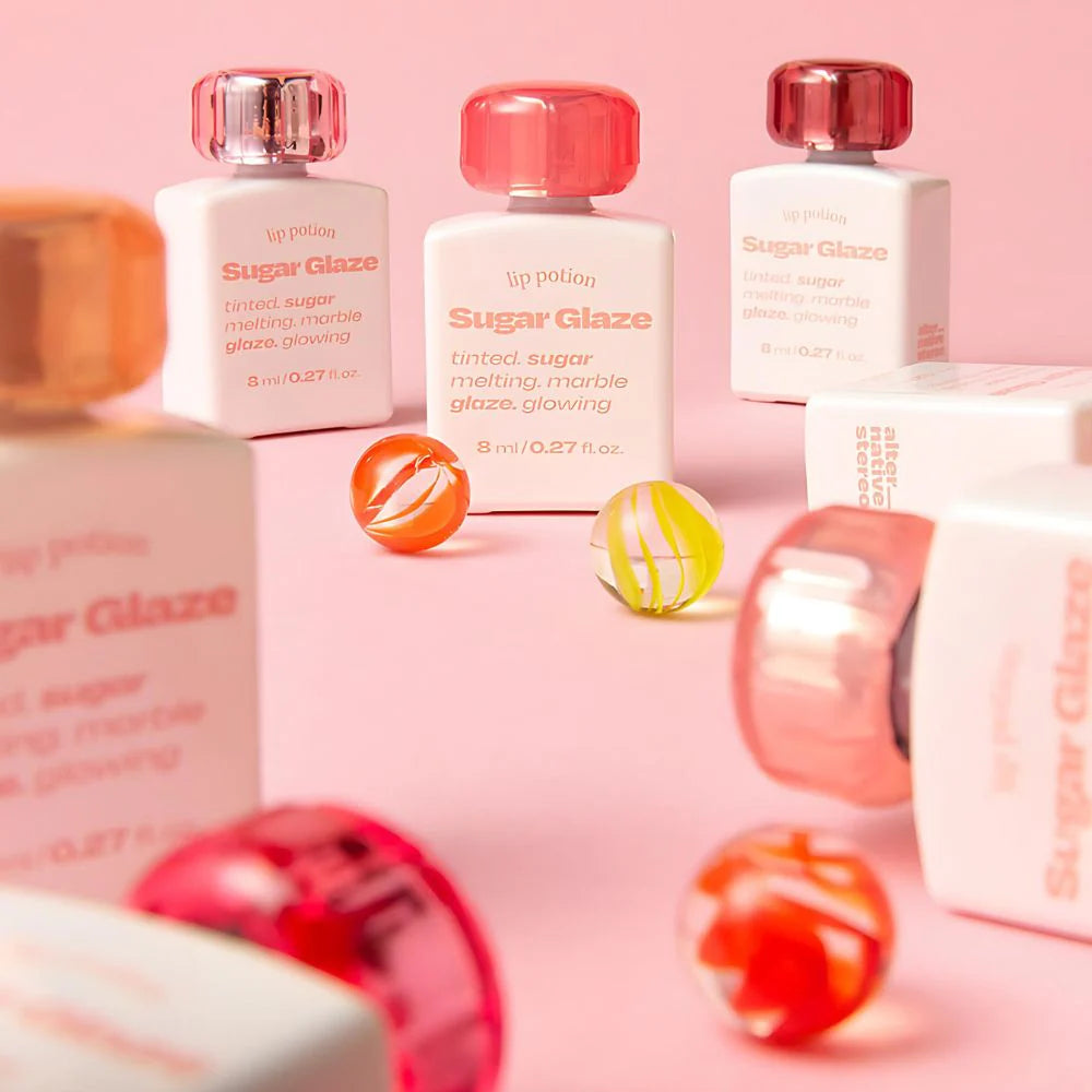 Alternative Stereo Lip Potion Sugar Glaze – Moisturizing and Glossy Lip Balm with Sugar Glaze Finish for Soft, Shiny Lips