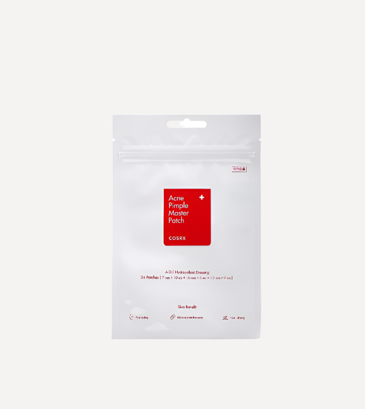 COSRX Acne Pimple Master 24 Patches – Hydrocolloid Spot Treatment for Rapid Acne Healing and Blemish Care