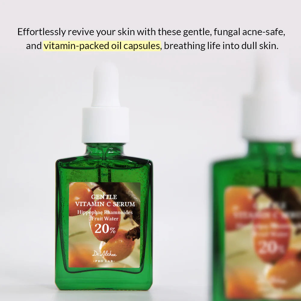 DR.ALTHEA Gentle Vitamin C Serum (30ml) – Brightening and Antioxidant Face Serum for Sensitive Skin and Even Skin Tone