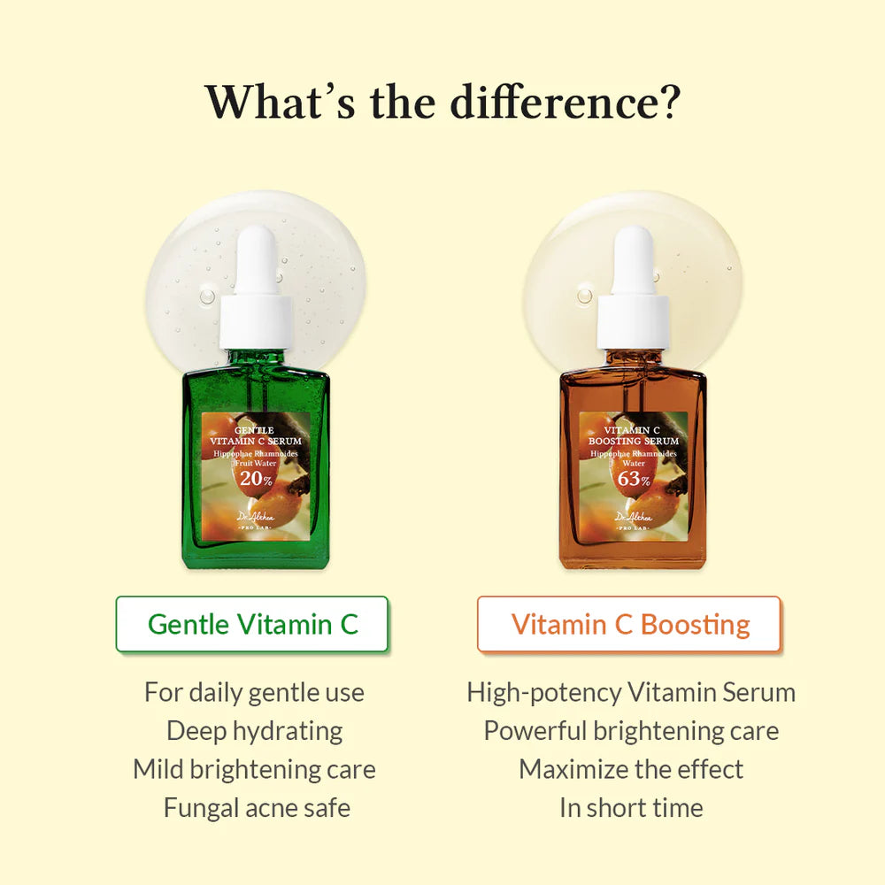 DR.ALTHEA Gentle Vitamin C Serum (30ml) – Brightening and Antioxidant Face Serum for Sensitive Skin and Even Skin Tone