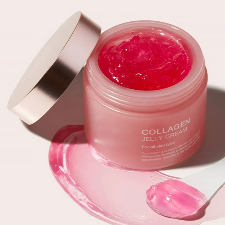 MEDICUBE Collagen Jelly Cream (110ml) – Lightweight Hydrating Cream with Collagen for Firm and Supple Skin