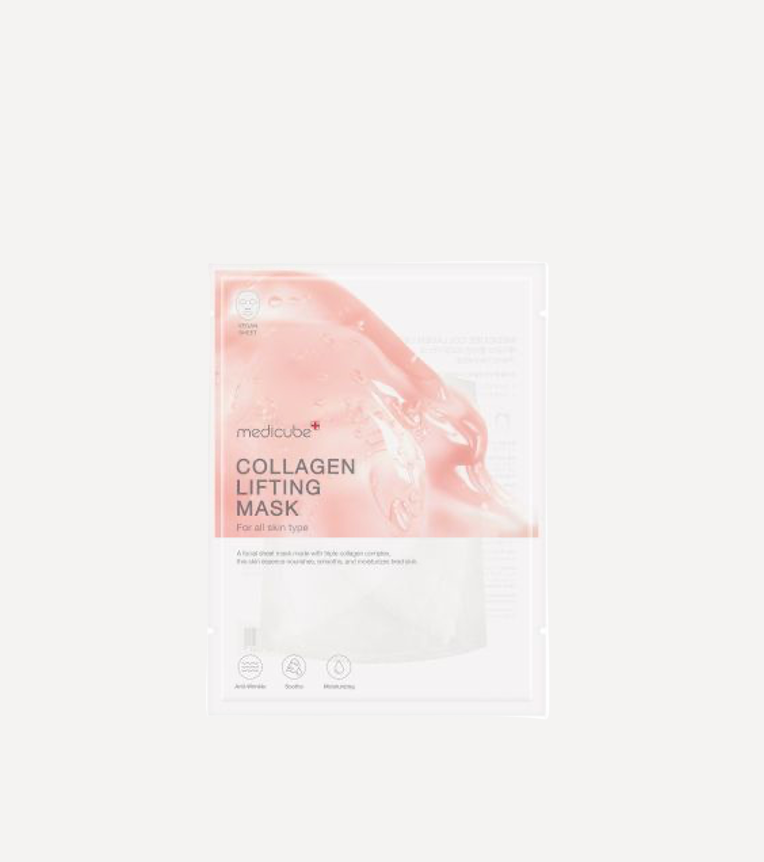 MEDICUBE Collagen Lifting Mask – Single Sheet Mask for Firming, Hydrating, and Anti-Aging Care