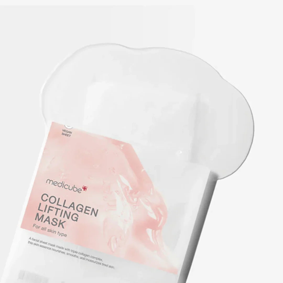 MEDICUBE Collagen Lifting Mask – Single Sheet Mask for Firming, Hydrating, and Anti-Aging Care
