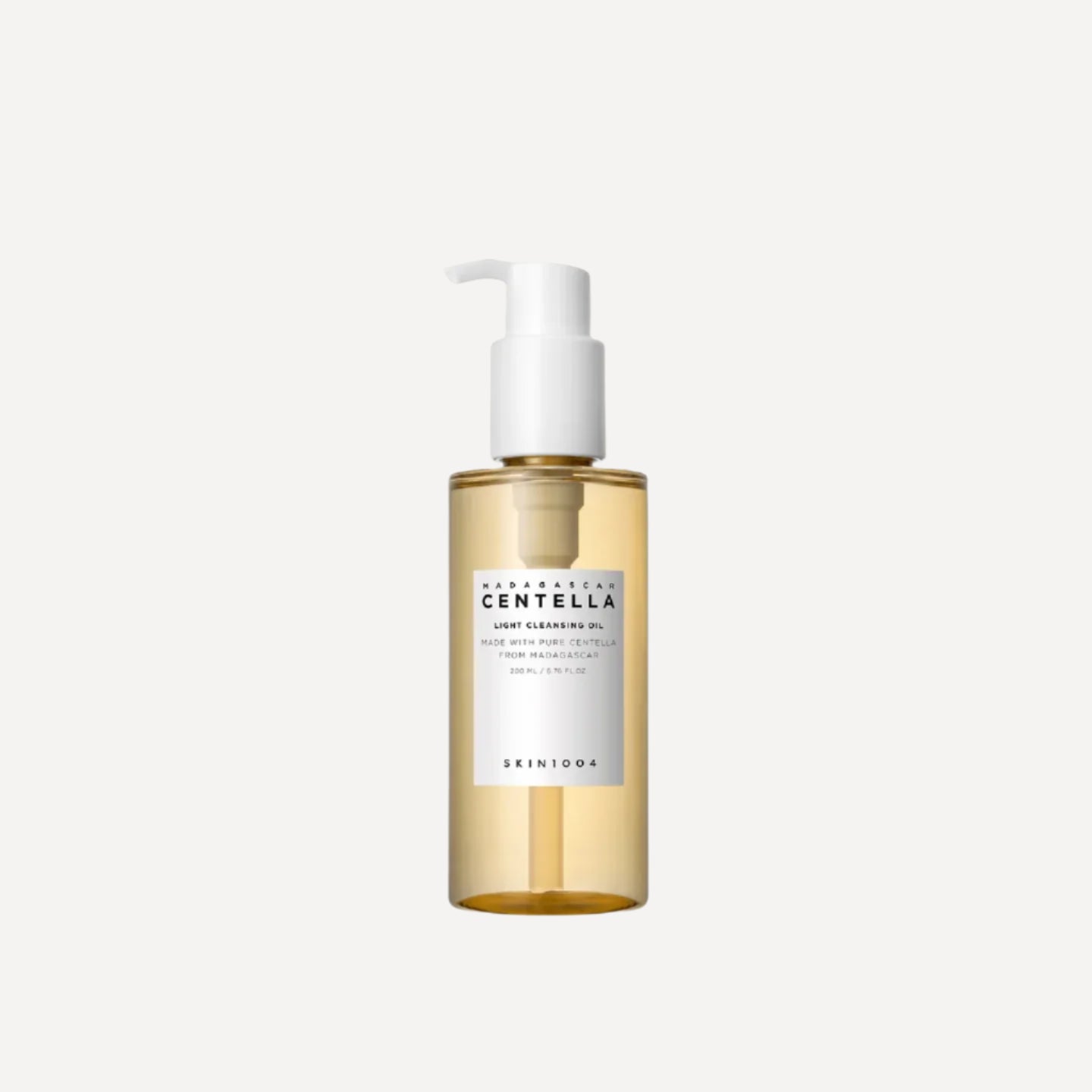 SKIN1004 Centella Light Cleansing Oil (200ml) – Lightweight Makeup Remover with Centella Asiatica for Sensitive and Acne-Prone Skin
