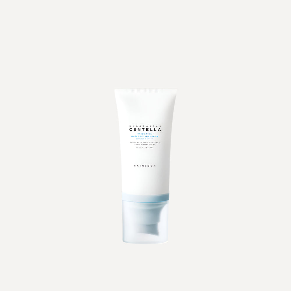 SKIN1004 Hyalu-Cica Water-Fit Sun Serum SPF50+ PA++++ – Lightweight Hydrating Korean Sunscreen with Hyaluronic Acid and Centella