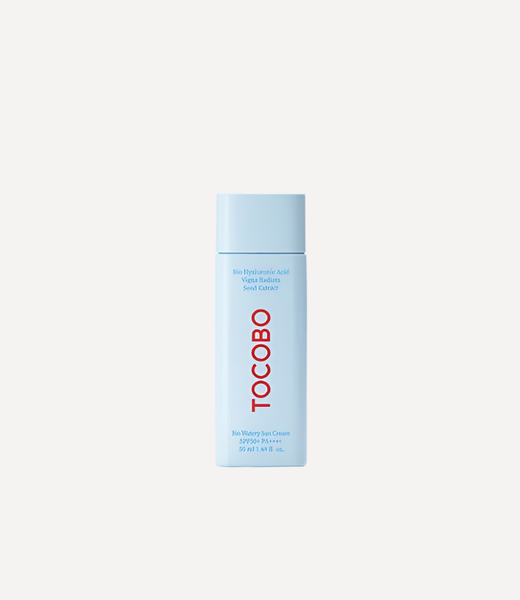 TOCOBO Bio Watery Sun Cream SPF 50+ PA++++ – Hydrating Lightweight Korean Sunscreen for Sensitive Skin